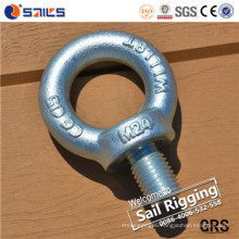 High Strength Carbon Steel Drop Forged Galvanized Lifting Eye Bolt DIN580